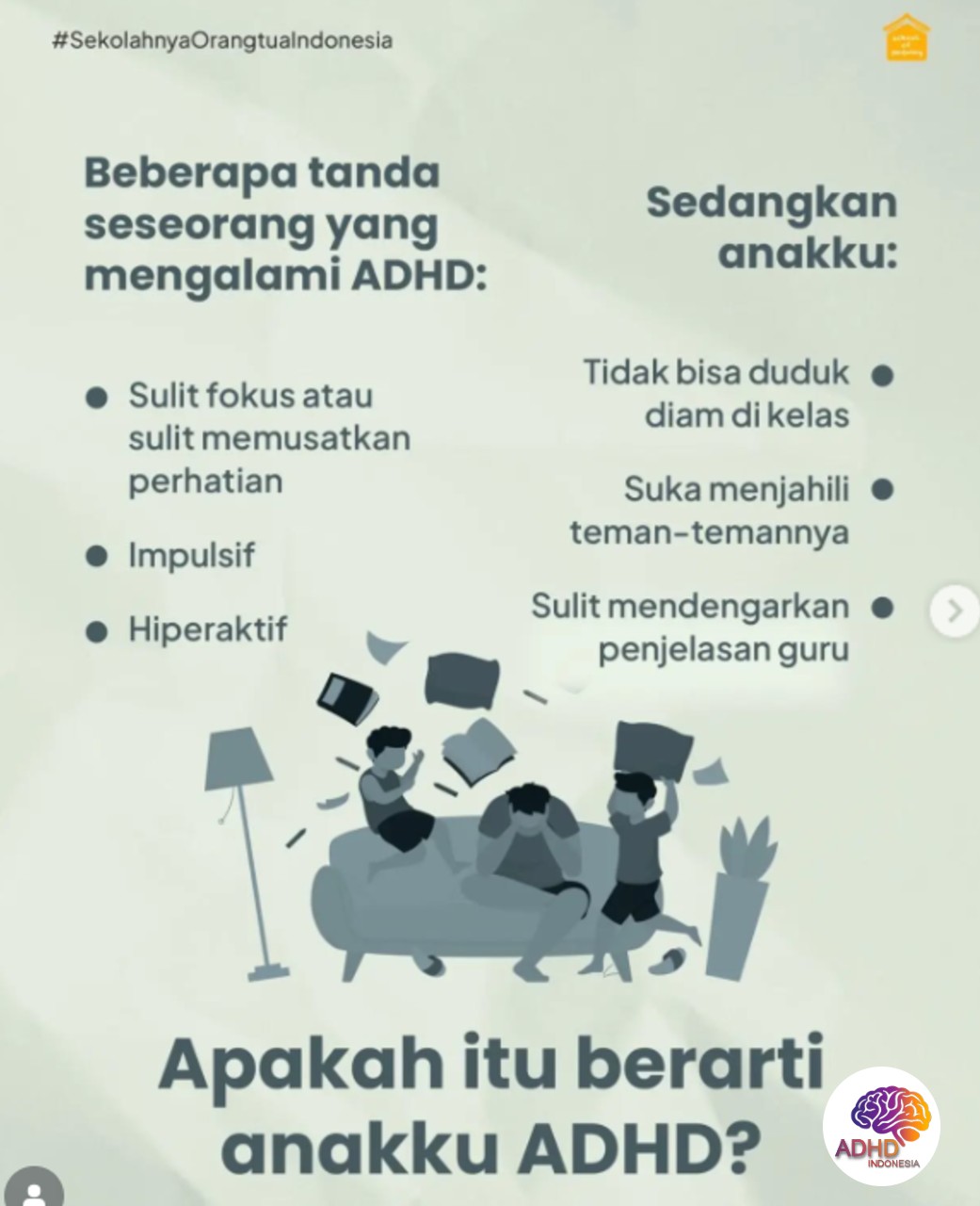 Ciri dan Gejala ADHD pada Anak Usia Dini di Kabupaten Ketapang